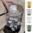 thumbnail image 1 of Kitchen Trash Can, Step-On Garbage Can with Lid, Tall Kitchen & Bathroom Trash Can, Small Office Waste Bin, Gray - Xuniizn, 1 of 7