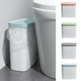 thumbnail image 1 of Kitchen Trash Can, Step-On Garbage Can with Lid, Tall Kitchen & Bathroom Trash Can, Small Office Waste Bin, Green - Xuniizn, 1 of 7