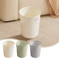 thumbnail image 1 of Kitchen Trash Can, Step-On Garbage Can with Lid, Tall Kitchen & Bathroom Trash Can, Small Office Waste Bin, White - Xuniizn, 1 of 8