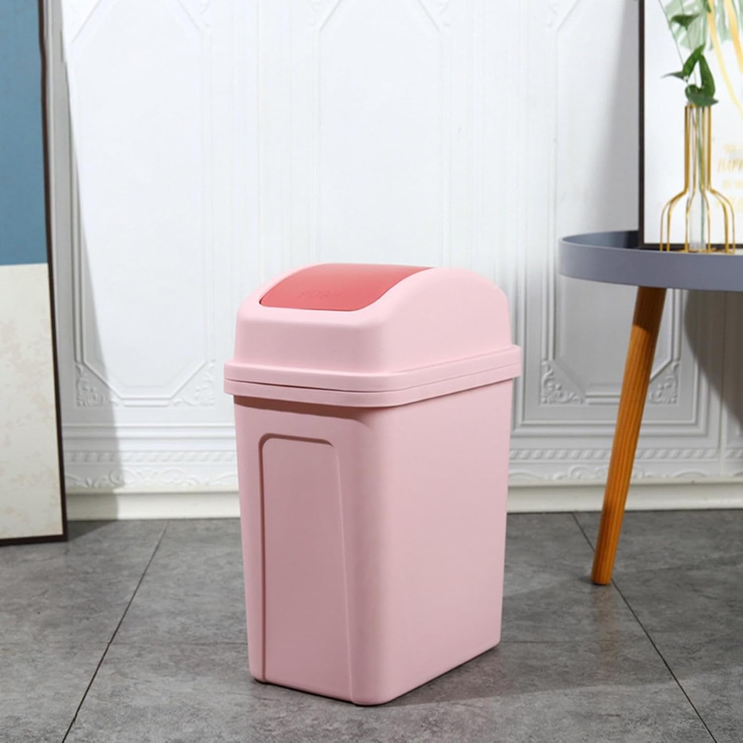 Kitchen Trash Can With Swing Top Bathroom Trash Can With Lid Office