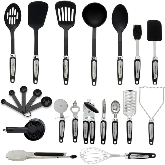 Chinary Set Kitchen Ultimate 26-Piece Kitchen Utensil Set for Culinary Adventures ...