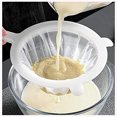 thumbnail image 1 of Kitchen Ultra Fine Nylon Filter Food Yogurt Mesh sieve Plastic mesh Strainer with Handle Mini Brine Shrimp separation Mesh for filtering juice Milk honey, 1 of 6