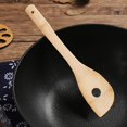 thumbnail image 1 of Kitchen Utensil Bamboo Cooking Spatula Cooking Spatula Non-stick Long Handle Bamboo Shovel with Hanging Hole Design, 1 of 7