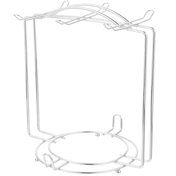 HOMEMAXS Metal Cup Holder for Household Use Multi Purpose Dish Stand for 1 Set Coffee Mug and Cup