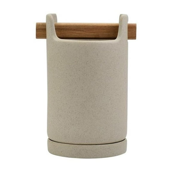 Kitchen Utensil Holder Ceramic Utensil Crock Cooking Tool Spatula Organizer