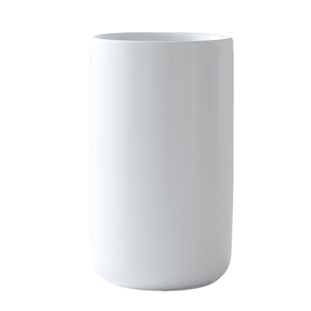 Kitchen Utensil Holder,Cooking Utensil Holder For Kitchen Counter, Cream White Ceramic Utensil Crock