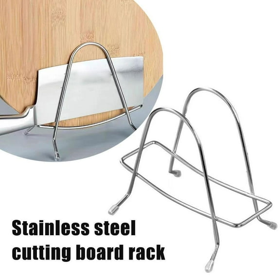 Kitchen Utensil Rack for Cutting Boards, 5.71 in Tall Steel Stand, Provides Sturdy Storage Solution, Frees Up Sink or Counter Area1pcs,one-size