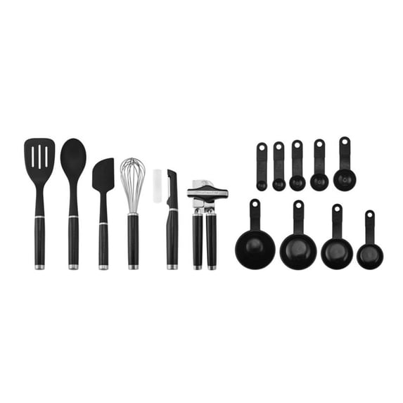 Kitchen Utensil Set 15 Piece - Heat Resistant Cooking Tools Gadgets ...