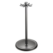 Kitchen Utensil Storage Rack,Kitchen Countertop Utensil Holder,Stainless Steel Rotatable Cooking Utensils Holder with 8 Rotating Hooks,Hanging Spoon Spatula Holder,for Spoon,Spatula,Skimmer(Grey)