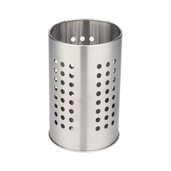 Kitchen Utensils Holder,Drying Cutlery Drainer Sink Caddy,Stainless Steel Chopsticks Holder,Spoon Fork Drain Rack Basket Storage Holder Organizer-6.5"*3.9"*3.9"