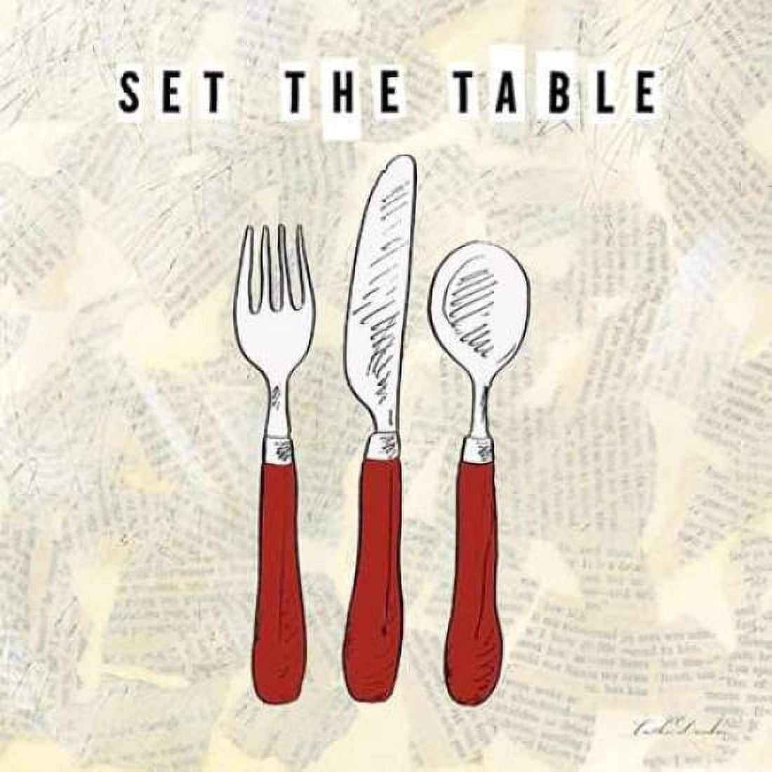 Kitchen Utensils III Canvas Art - Caitlin Dundon (24 x 24)