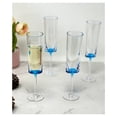 thumbnail image 1 of Kitchen Utensils Oval Halo Plastic Champagne Flutes Set of 4 (4oz), Unbreakable Mimosa Glasses Plastic Champagne Glasses, Acrylic Wedding Champagne Flutes,Cutlery Sets, 1 of 5