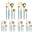 thumbnail image 1 of Kitchen Utensils Set24 Piece Stainless Steel Cutlery Set for 6 People including Spoon Knife and fork Polish Clearance, 1 of 1