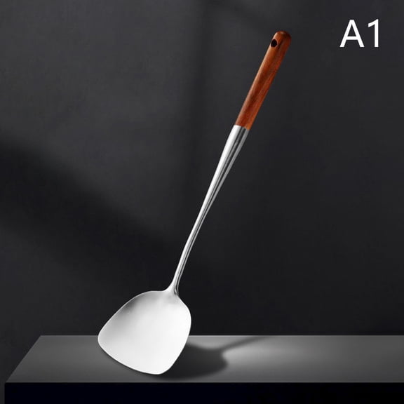 Kitchen Utensils Wok Spatula Iron And Ladle Tool Spatula For Stainless Steel Cooking Equipment Kitchen Accessories Essentials