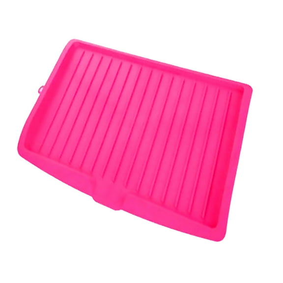 Kitchen Utility Draining Board Light Weight Space Efficient Water Drain Rolling Rack for Xl over Dish Rack Dry Rack for