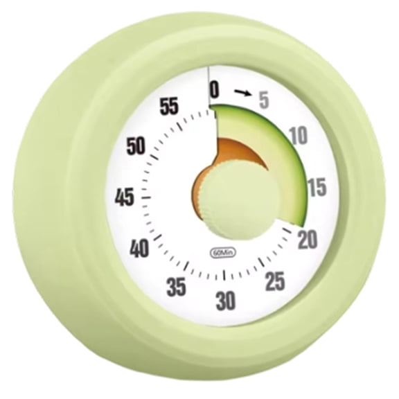 Kitchen Visual Timer 60 Minute, 1-Pack, Green