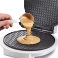 Kitchen Waffle Cone Maker, Easyclean Nonstick Plates