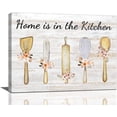 thumbnail image 1 of Kitchen Wall Art Farmhouse Kitchen Wall Decor Rustic Kitchen Pictures Canvas Print Painting Modern Home Framed Artwork For Dining Room 16"x12", 1 of 6