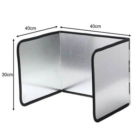 Kitchen Wall and Counter Protection Effective Stove Splatter Guard System (A)
