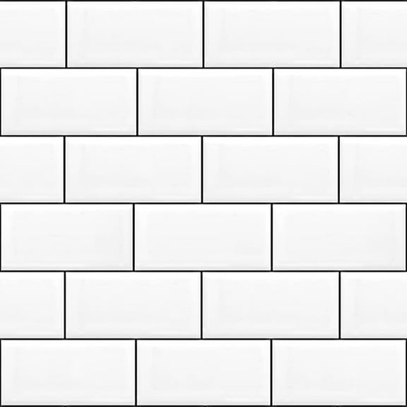 Kitchen Wallpaper Peel and Stick Backsplash Wallpaper for Kitchen Wall Bathroom Waterproof Subway Tile Contact Paper Back Splash Tiles Peel and Stick White Tile Wall Paper Roll 17.7X79