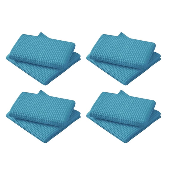Kitchen Water Absorbent Lint Dishwashing Cloth Cleaning And Decontamination Scouring Pad Household Household Quick Drying Cleaning Rag 4PC