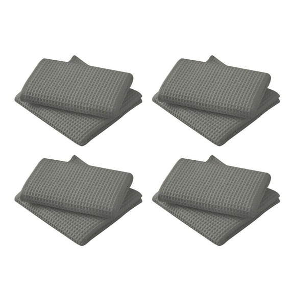 Kitchen Water Absorbent Lint Dishwashing Cloth Cleaning And Decontamination Scouring Pad Household Household Quick Drying Cleaning Rag 4PC