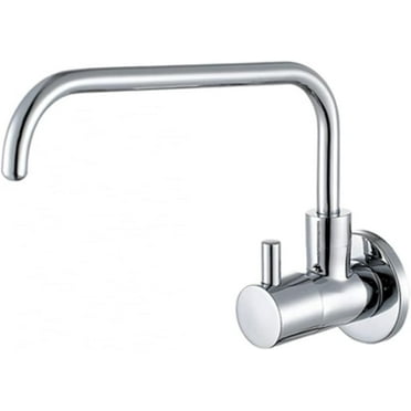 Kitchen Water Filter Faucets Wall Mount Filter Water Faucet Single Lever Brass Modern Kitchen Faucet-Chrome C