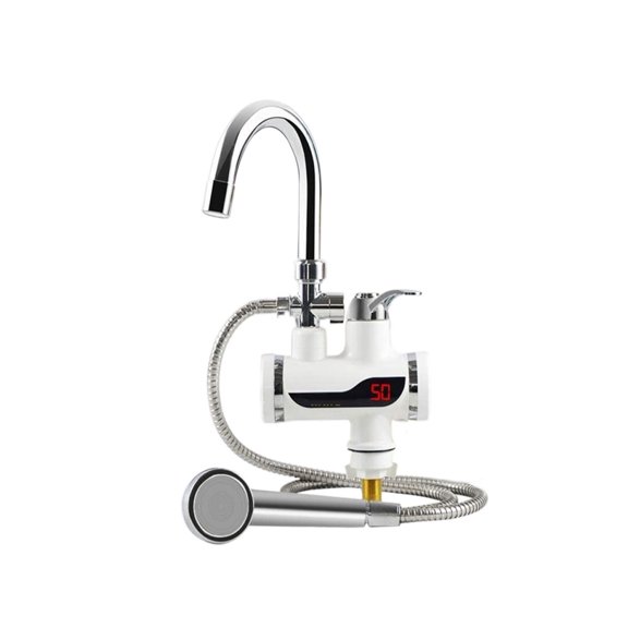Kitchen Water Heater Cold Heating Faucet Instantaneous,Water Heater Tap,Instant Hot Water Faucet Heater With Shower Head ,Rapid Water Heating