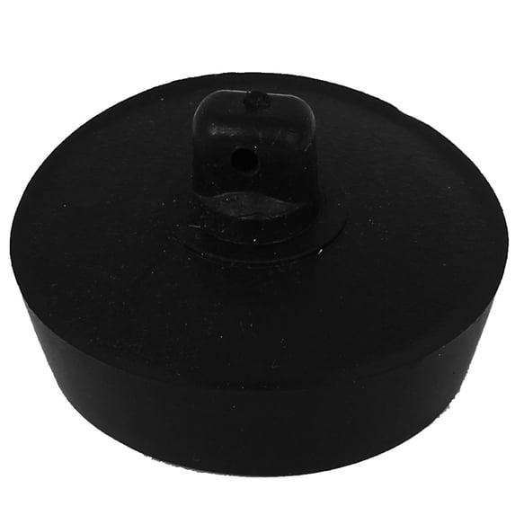 Kitchen Water Sink Plug Black Rubber Disposal Stopper 36mm Dia