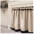 thumbnail image 1 of Kitchen Window Curtains Linen Cotton Half Short Curtain,Blackout Short Curtain,Rod Pocket Bistro Curtain, Half Window for Home Decor, 1 of 7