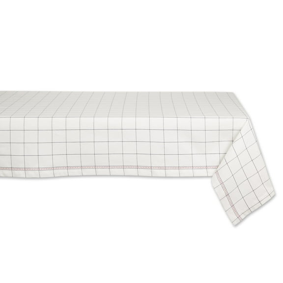 Kitchen Windowpane Tablecloth 52X52