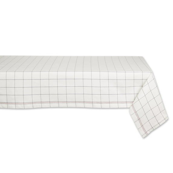 Kitchen Windowpane Tablecloth 52X52