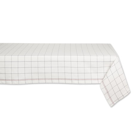Kitchen Windowpane Tablecloth 60x104"