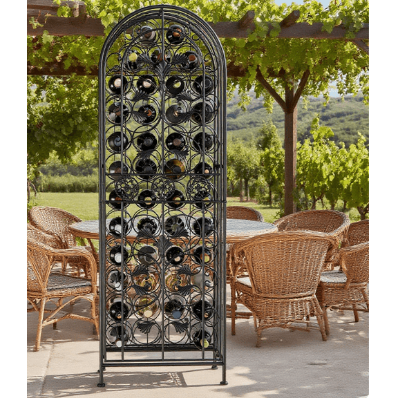 Kitchen Wine Racks, Rack Wrought Iron Wine Rack, Black Wine Racks For Kitchen Counter,Iron Kitchen Counter Wine Racks, Kitchen Wine Racks Rack Wrought Iron Wine Rack