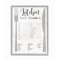 thumbnail image 1 of Kitchen Word Scramble Fun Family Word Design Gray Farmhouse Rustic Oversized Framed Giclee Texturized Art by Daphne Polselli, 1 of 7