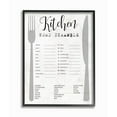 thumbnail image 1 of Kitchen Word Scramble Fun Family Word Design XXL Framed Giclee Texturized Art by Daphne Polselli, 1 of 7