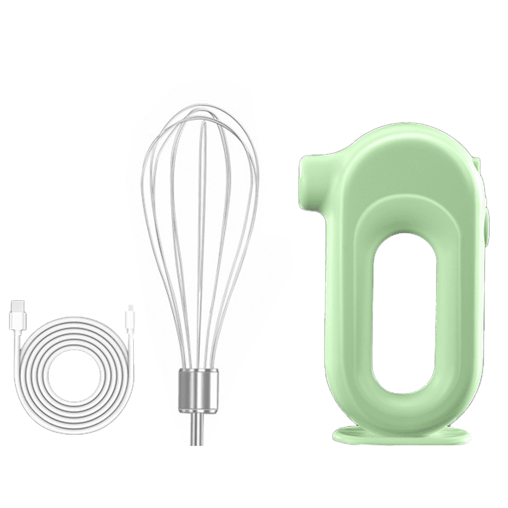 Kitchen aid stand hand electric mini cordless cake food baking mixer whisker, whisk mint green ...
