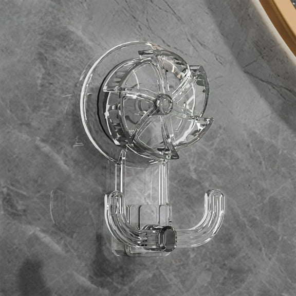 Kitchen and Dining! Kitchen Utensils Gadgets Strong Suction Cup Hooks Bathroom Non-marking Hooks No-hole Windmill Hooks Behind The Door Storage Hooks