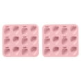 thumbnail image 1 of Kitchen baking mold -12-hole fruit silicone ice cube mold chocolate soft candy dessert baking mold cake moldpink, 1 of 5