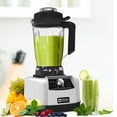 thumbnail image 1 of Kitchen in the box 68 oz High-Power Countertop Blender, 1450W (2 HP) Professional Smoothie & Ice-Crushing Blender with 8-Point Stainless Steel Blades, BPA-Free Tritan Jar — Silver, 1 of 7