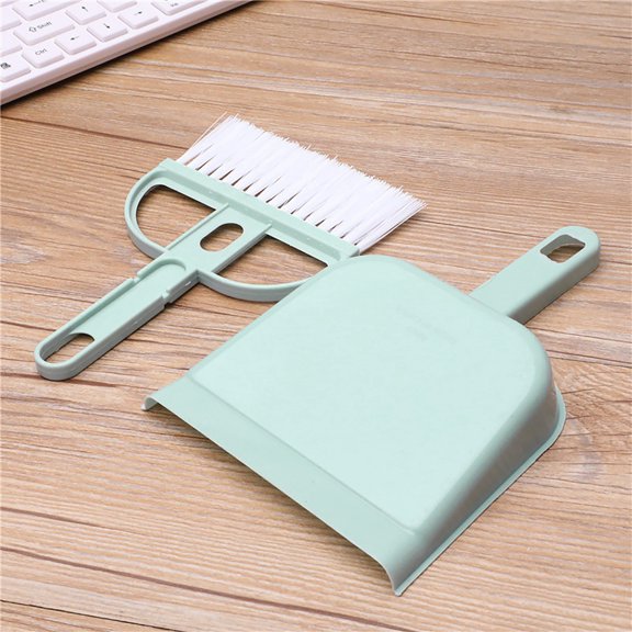 Kitchen cleaning appliances Cleaning Tool Kitchen Gadget For Daily Chores Plastic Blue 1PC broom, 1PC dustpan