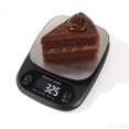 thumbnail image 1 of Kitchen electronic scale - precise, small-sized, high-precision gram scale, electronic scale made of stainless steel, for medicinal herbs and coffee roasting.,5kg-0.1g -black, 1 of 10