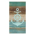thumbnail image 1 of Kitchen for Utensils Towel Cleaning Household Tableware Cloth Dish Towel Hand Kitchen Microfiber Fish Boat Anchor Blue, 1 of 7