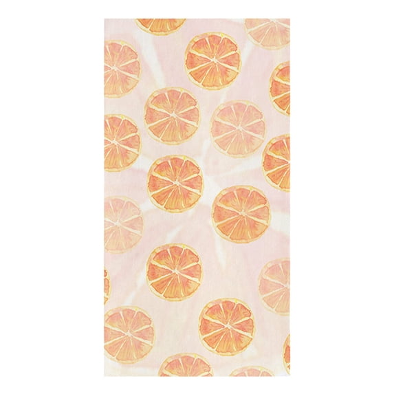 Kitchen for Utensils Towel Cleaning Household Tableware Cloth Dish Towel Hand Kitchen Microfiber Leaves Green Oranges Fruit