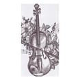 thumbnail image 1 of Kitchen for Utensils Towel Cleaning Household Tableware Cloth Dish Towel Hand Kitchen Microfiber Music Sheet On Violin, 1 of 7