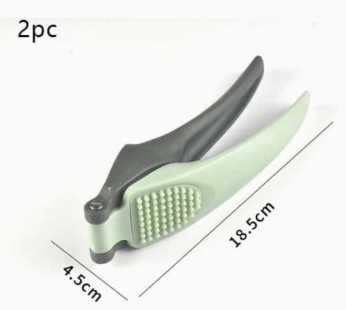 Kitchen gadget household garlic press manually squeeze garlic, pound garlic, peel and grind garlic, portable garlic press