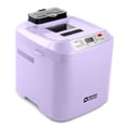 thumbnail image 1 of Kitchen in the Box 2lb Bread Maker with Auto Fruit Nut Dispenser, 12-in-1 Gluten-Free Bread Machine, 13H Delay Timer, Nonstick Pan, Keep Warm, Purple, 1 of 9
