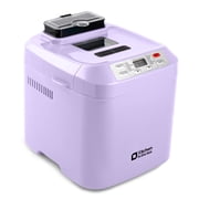 Kitchen in the Box 2lb Bread Maker with Auto Fruit Nut Dispenser, 12-in-1 Gluten-Free Bread Machine, 13H Delay Timer, Nonstick Pan, Keep Warm, Purple