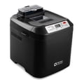 thumbnail image 1 of Kitchen in the Box 2lb Bread Maker with Auto Fruit Nut Dispenser, 12-in-1 Gluten-Free Bread Machine, 13H Delay Timer, Nonstick Pan, Keep Warm, Black, 1 of 8