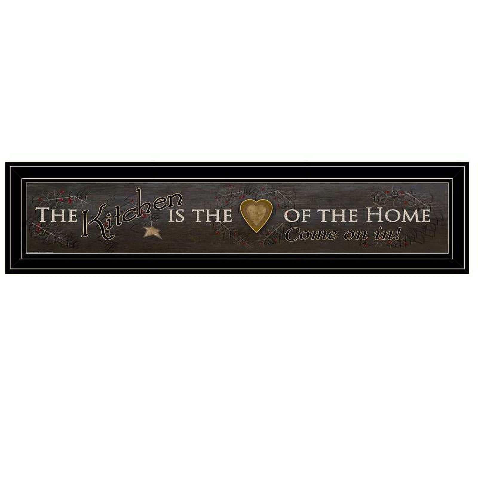 Grayish Black Motivational Quote Canvas Print with Black Frame